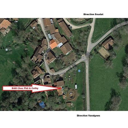 B&B Chez Phil Et Cathy Soudat Zewnętrze zdjęcie